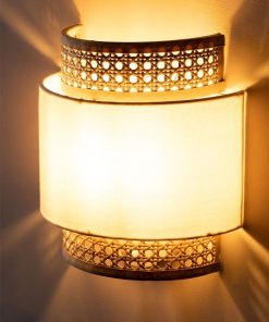 Đèn Treo Tường bằng mây tre Hot mới nhất 2025