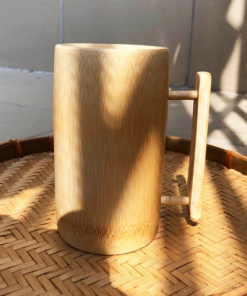 Cốc tre ép có quai