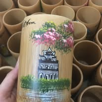 Cốc tre khắc tên 2026