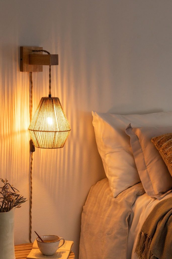 Làm đèn trang trí phòng ngủ