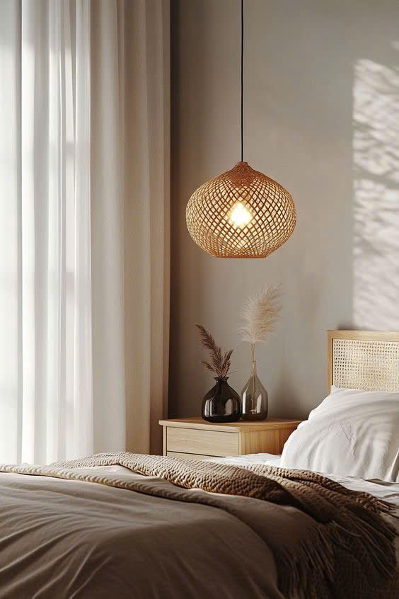 làm đèn trang trí phòng ngủ