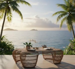 bàn ghế mây tre đan hà nội